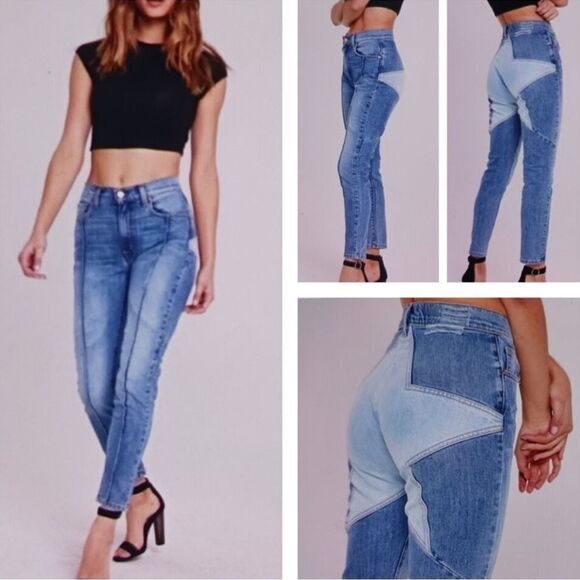 REVICE Venus Crop Star Two Tone Stretch Taper
Jeans size 27 - Picture 1 of 12